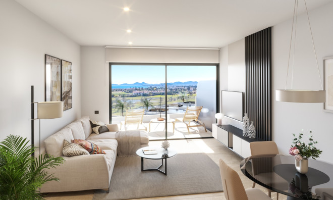 New Build - Apartment / flat -
Los Alcázares - Serena Golf