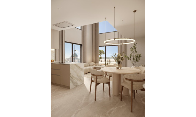 Obra nueva - Ático -
Calpe