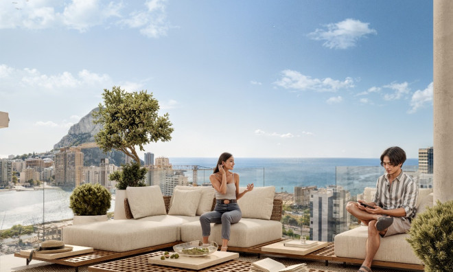 Obra nueva - Ático -
Calpe