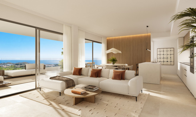Obra nueva - Apartamento / piso -
Las Lagunas de Mijas