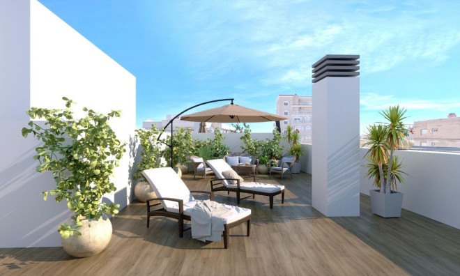 Nybyggnation - Takvåning -
Torrevieja