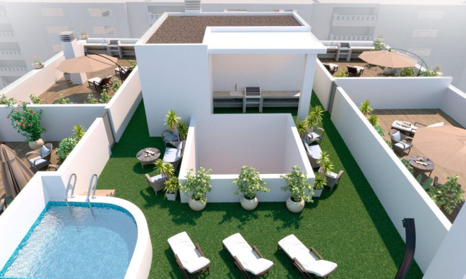 Nybyggnation - Takvåning -
Torrevieja