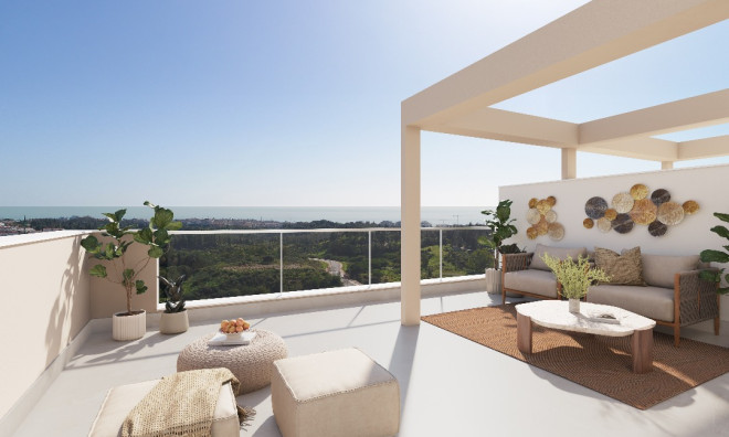 Nybyggnation - Takvåning -
Las Lagunas de Mijas