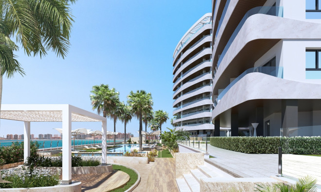 New Build - Apartment / flat -
La Manga Del Mar Menor - La Manga