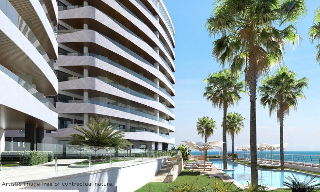 New Build - Apartment / flat -
La Manga Del Mar Menor - La Manga