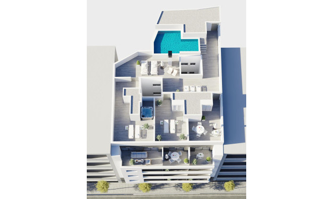 Nouvelle construction - Attique -
Torrevieja