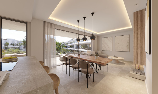 Новое здание - Квартира / квартира -
Estepona
