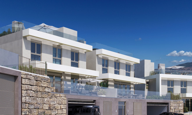 Obra nueva - Villa / Semi pareado -
Mijas