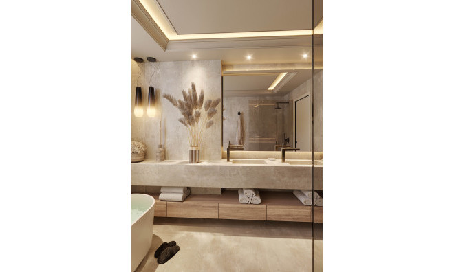 Obra nueva - Apartamento / piso -
Estepona
