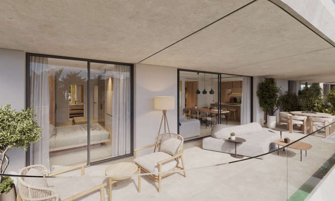 Obra nueva - Apartamento / piso -
Estepona