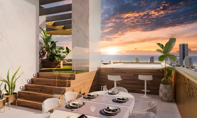 Obra nueva - Apartamento / piso -
Calpe