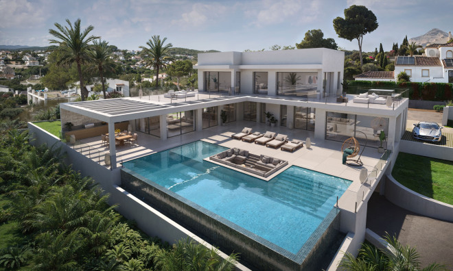 Новое здание - Villa -
Jávea