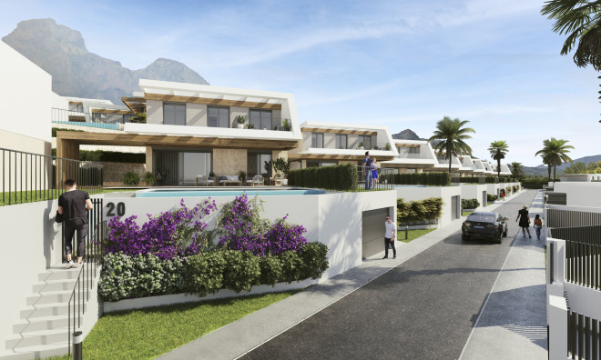 Nouvelle construction - Maison de ville -
Polop