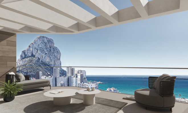 Obra nueva - Ático -
Calpe