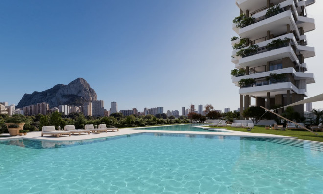Obra nueva - Apartamento / piso -
Calpe