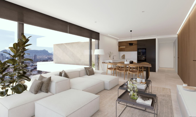 Obra nueva - Apartamento / piso -
Calpe