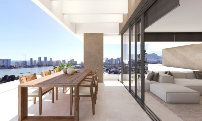 Obra nueva - Apartamento / piso -
Calpe