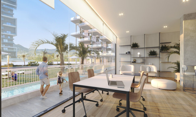 Nouvelle construction - Appartement -
Calpe