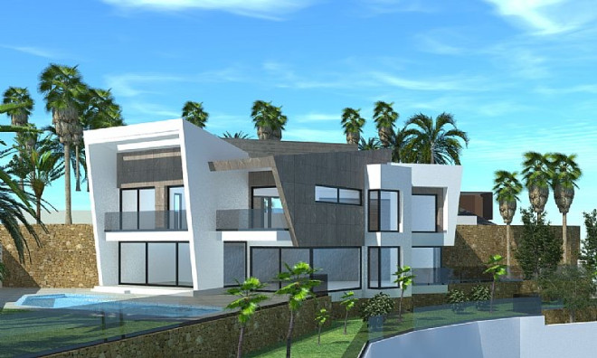 Obra nueva - Villa -
Calpe