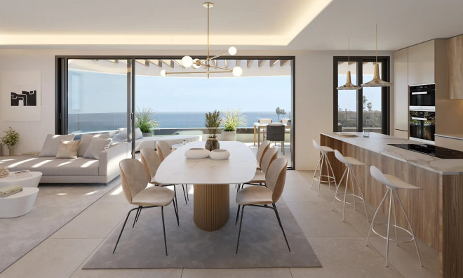 New Build - apartment -
Mijas