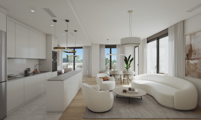 Nouvelle construction - apartment -
Malaga