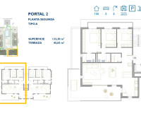 Obra nueva - Apartamento / piso -
San Pedro del   Pinatar - San Pedro del Pinatar 